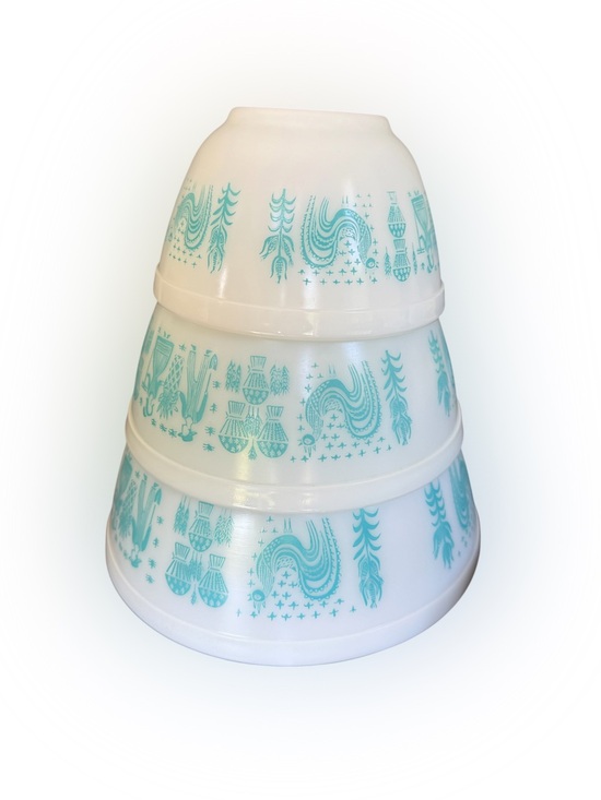 PYREX Other - Vintage Pyrex Butterprint Cinderella Bowl Set 401 402 403